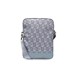 Guess Maroquinerie Guess Sacoche bandoulière 10'' Modèle G Cube Bleu