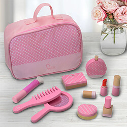 Avis Fantasy Fields Trousse faux maquillage enfant fille jouet imitation cosmétique 10 accessoires rose Teamson Kids TK-W00010