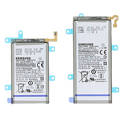 Samsung Batterie pour Samsung Z Fold 2 Principale 2345mAh + Secondaire 2155mAh Noir