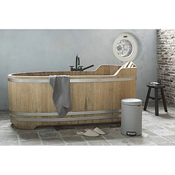 Brabantia - 119149 - Poubelle à pédale newIcon, 12L, Mineral Concrete Grey pas cher