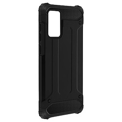 Avizar Coque Samsung Galaxy A72 Hybride Design Relief Antichute Defender II Noir