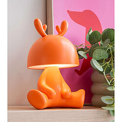 LEITMOTIV Lampe pour enfant Renne - Orange