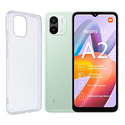 Coque de protection souple silicone transparente pour Xiaomi Redmi A2 6.52" - VISIODIRECT -