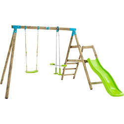 Station palmier tp toys balancoire / vis-a-vis / toboggan / kit d'ancrage h.209 cm Type de produit : BALANCOIRE - PORTIQUE - Station palmier tp toys balancoire / vis-a-vis / toboggan / kit d'ancrage h.209 cm