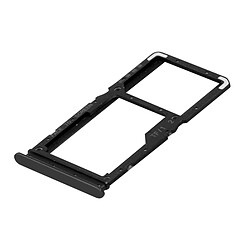 Avizar Tiroir Carte SIM pour Xiaomi Redmi Note 7 et Note 7 Pro Dual Nano SIMNoir