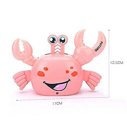 Universal Simulation électrique Crab Crawling Baby Toys Animaux Lumineux Musique Couche éducative Toy