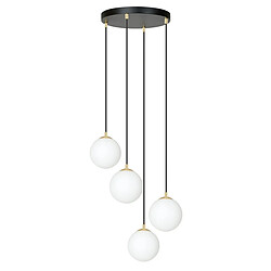 EPIKASA Suspension Royal, Noir, Acier, 40x100x40 cm