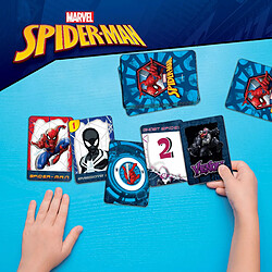 Lisciani - Jeu de Cartes Spider-Man - Jeu de Societe - 40 Cartes d'Action - Personnages Illustrees - A Jouer en Famille ou entre Amis - 2 Joueurs ou Plus - Pour Enfants a Partir de 6 pas cher