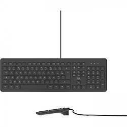 Avis MOBILITY LAB ML304250 - Clavier PC Business Filaire avec 2 hub USB intégré - Noir