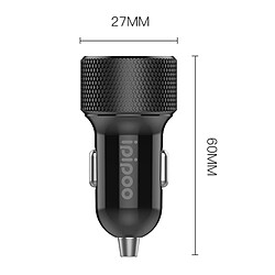 Avis Wewoo Chargeur XP-2 rapide de voiture à double port USB avec Android Line Noir