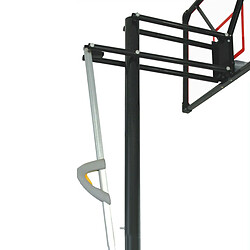 ANGEL SPORTS | Panier de Basket sur Pied | 270-305 cm | Noir et BLANC | A partir de 6 ans et + | Facile à déplacer | Jeux Plein Air | Panier de Basket