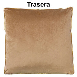 Coussin Alexandra House Living Doré Velours Textile 45 x 45 cm