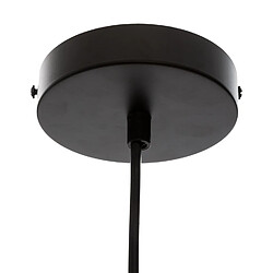 Avis Atmosphera, Createur D'Interieur Suspension filaire en métal Galt - Diam. 34 cm - Noir