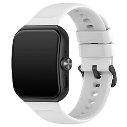 Avizar Bracelet pour Oppo Watch 3 Pro Silicone Soft-Touch Sange à Trous blanc