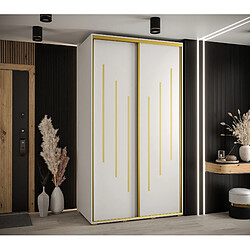 Abiks Meble Armoire DAVOS 8 À Portes Coulissantes 235,2/130/45 2 Portes