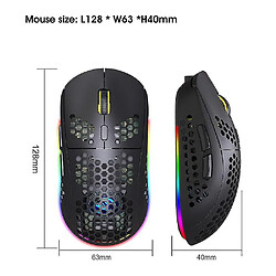 Acheter Universal 3 modes 2.4 G Game sans fil Bluetooth 3.0 / 5.0 3600dpi Gaming Réglable Mouse Portable Ergonomic