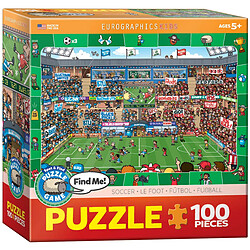 Eurographics Spot et trouver Soccer Mo Puzzle (100 pièces)