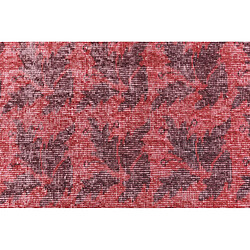 Vidal Tapis de laine 193x91 rouge Ultra Vintage pas cher