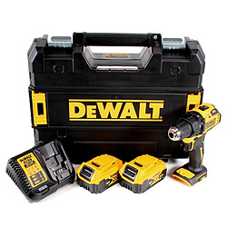 DeWalt DCD 708 P2T Perceuse-visseuse sans fil 18 V Li-Ion Brushless en boîte TSTAK + 2 x 5,0 Ah batterie + chargeur