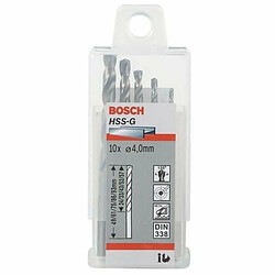 Bosch 2608585468 Foret à métaux HSS-G standard DIN 338 Ø 1,2 mm 10 pièces