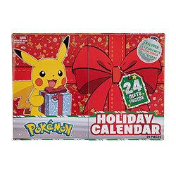 Acheter Calendrier de l'Avent Pokemon 2021 24 cadeaux à l'intérieur avec Pikachu de Noël