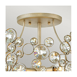 Elstead Lighting Anya - Feuille d'argent