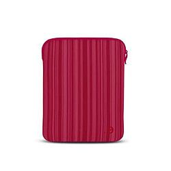 be.ez Housse pour iPad 9,7 Pouces Édition LA Robe avec Fermeture Éclair Rouge