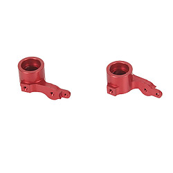 Ensemble De Support De Moyeu De Direction De Bras De Suspension Inférieur RC Pour WPL D12 Rouge R551R