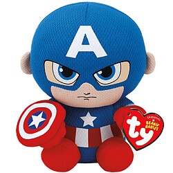 Ty Marvel Beanie Babies Small - Captain America