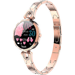 Chrono Montre connectée Homme Garçon Femme Fille à la Mode Coloré Bracelet Tactile écran Sommeil Fréquence Cardiaque Longue durée de la Batterie IP68 étanche(noir)