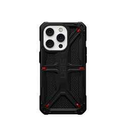 Avis Urban Armor Gear UAG Monarch Housse de Protection Compatible Apple iPhone 14 Pro [Chargement sans Fil, Protection 5 Couches Conforme aux Normes Militaires, Bord surélevé] Noir/Kevlar