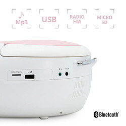 Metronic Lecteur cd radio eden bluetooth, mp3 avec port usb, lecteur carte micro sd