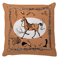 Alter Coussin avec impression numérique, 100% Made in Italy, Coussin de canapé décoratif, amovible et lavable, modèle Maxwell, 40x40x5 cm