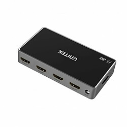 Unitek V1109A Répartiteur de Signal HDMI 1.4b 1 in-4 Out 4K / HDMI 1.4b et HDCP 1 / 4K30Hz / 12bit Profondeur de Couleur / Résolution jusqu'à 1080p / 7.1 Audio multicanaux