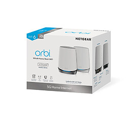 Netgear 2PT 5G ORBI MESH SYSTEM BNDL 2PT 5G ORBI MESH SYSTEM BNDL