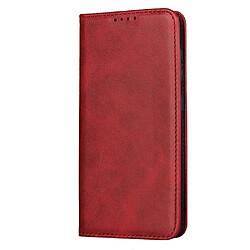 Etui en PU auto-absorbé rouge pour votre Samsung Galaxy A41 (Global Version)