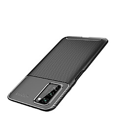 Avis Wewoo Coque Pour Huawei Honor V30 / V30 Pro Beetle Series Housse en TPU antichoc fibre de carbone noir