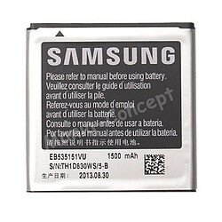 BATTERIE ORIGINALE -- SAMSUNG GALAXY S ADVANCE i9070 -- ORIGINE EB535151VU