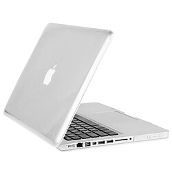 Wewoo Housse Étui blanc pour Macbook Pro 13,3 pouces Chapeau-Prince 3 en 1 Crystal Hard Shell de protection en plastique avec clavier de et prise de poussière Port