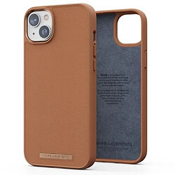 Avis NJORD Coque pour iPhone 14 Plus en Cuir Marron clair