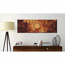 Paris Prix Tableau Imprimé Amber Mandala 40 x 120 cm