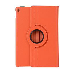 Avis Wewoo Coque Orange pour iPad Pro 10.5 pouces Litchi Texture 360 degrés Spin Multi-fonction horizontale Flip en cuir Housse de protection avec support