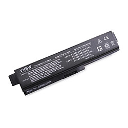 Vhbw Batterie LI-ION 6600mAh 10.8V en noir pour TOSHIBA Satellite L775-11E, L775-11F, L775-11K etc., remplace PA3817U-1BAS, PA3817U-1BRS