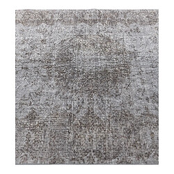 Vidal Tapis de laine 259x160 gris Ultra Vintage pas cher