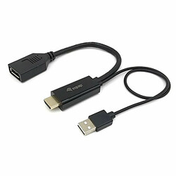 Adaptateur Equip Hdmi-Displayport M/F Noir