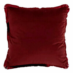 Paris Prix Coussin Carré Déco Alpha 42x43cm Rouge