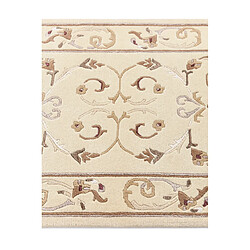 Vidal Tapis de couloir en laine 300x84 beige Darya pas cher