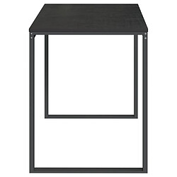 Acheter vidaXL Bureau d'ordinateur Noir 110x60x73 cm Bois d’ingénierie