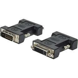 ASSMANN 320502 -000/DVI Adaptateur DVI-D mâle (24 + 1) vers DVI-D femelle (24 + 5 broches, Dual Link)