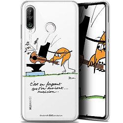 Caseink Coque Pour Huawei P30 Lite (6.2 ) [Gel HD Collection Les Shadoks ? Design Musicien - Souple - Ultra Fin - Imprimé en France]